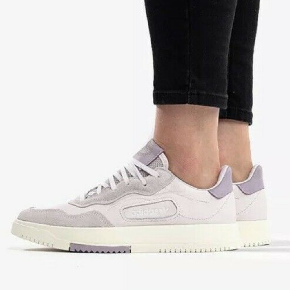 NEW Adidas SC Premiere Sneakers Lavender - Picture 3 of 13